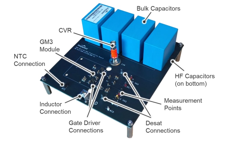 Wolfspeed KIT-CRD-CIL12N-GMA WolfPACK™评估板